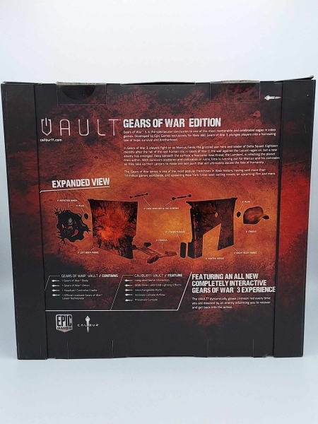 Vault 3D Armored Gaming Case Gears of War Style
